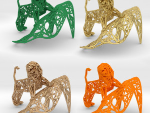 lion 3D-Druckmodell