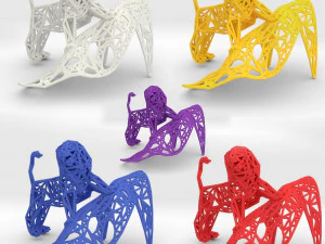 le&atilde;o Modelo de Impressão 3D