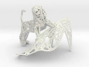 le&atilde;o Modelo de Impressão 3D