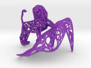 le&atilde;o Modelo de Impressão 3D