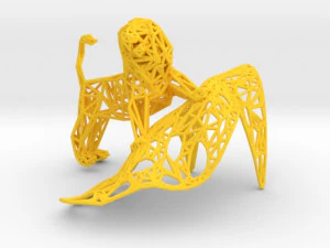 le&atilde;o Modelo de Impressão 3D