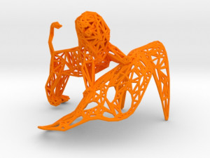 lion 3D-Druckmodell