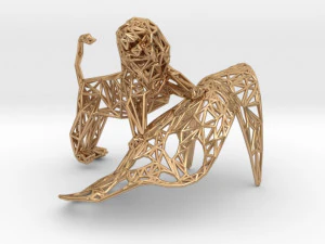 le&atilde;o Modelo de Impressão 3D