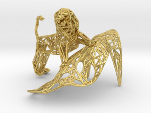 lion 3D-Druckmodell