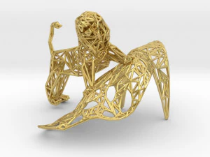 le&atilde;o Modelo de Impressão 3D
