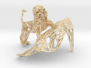 le&atilde;o Modelo de Impressão 3D