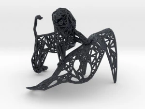 le&atilde;o Modelo de Impressão 3D
