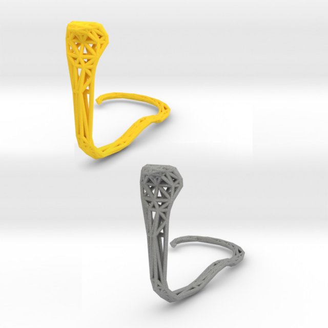 cobra Model Cetak 3D .c4d .max .obj .3ds .fbx .stl .blend 