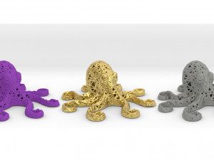 octopus 3D-printmodel