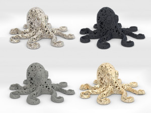 octopus 3D-printmodel