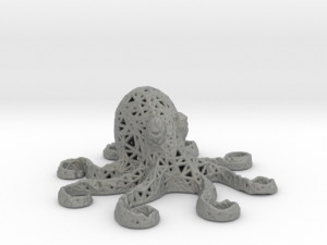 octopus 3D-printmodel