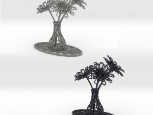 flower vase 3D Print Model