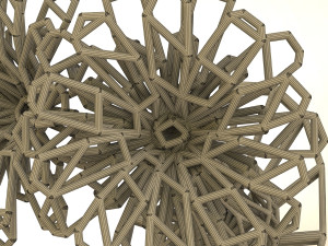 flower vase 3D-printmodel