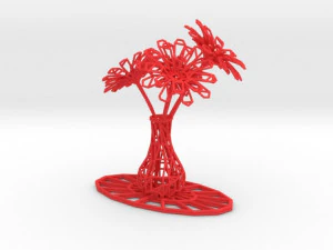 flower vase 3D Print Model