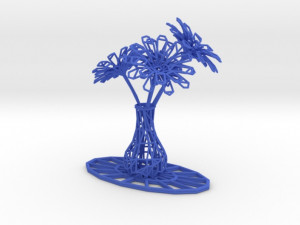 flower vase 3D-printmodel