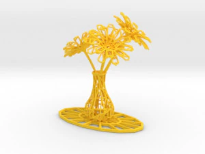 flower vase 3D Print Model