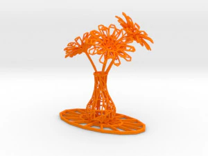 flower vase 3D Print Model