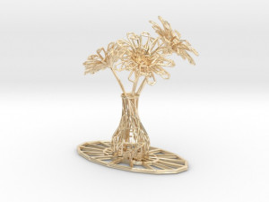 flower vase 3D-printmodel