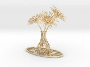 flower vase 3D Print Model