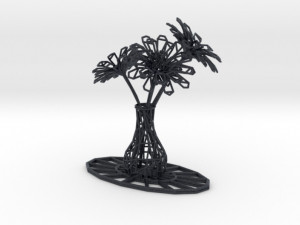 flower vase 3D-printmodel