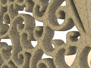 dancing couple pendant 3D Print Model