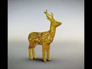 हिरन 3D प्रिंट मॉडल