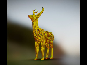 deer 3D Print Model