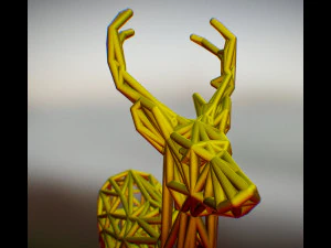 हिरन 3D प्रिंट मॉडल