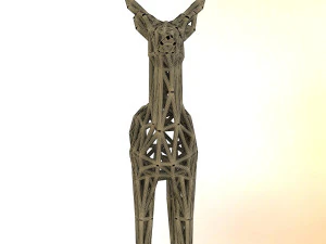 हिरन 3D प्रिंट मॉडल