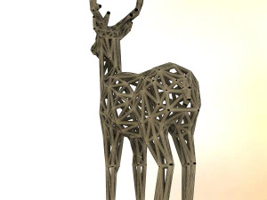 हिरन 3D प्रिंट मॉडल