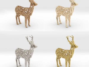 हिरन 3D प्रिंट मॉडल