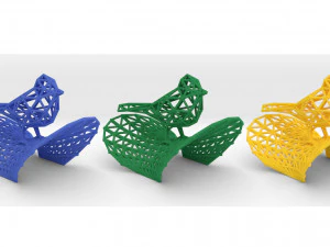 cardinal bird 3D Print Model