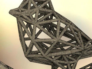 cardinal bird 3D Print Model