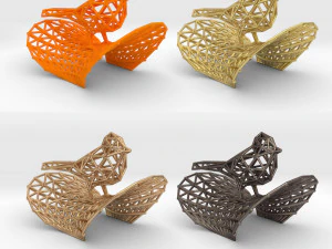 cardinal bird 3D Print Model