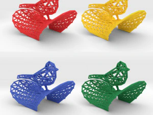 cardinal bird 3D Print Model