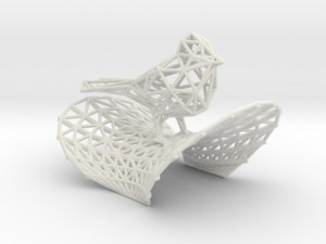 cardinal bird Model do druku 3D