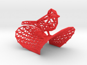 cardinal bird Model do druku 3D
