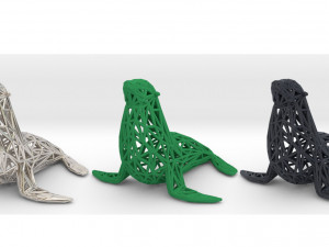 sea lion 3D-printmodel