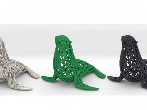 アシカ 3Dプリントモデル