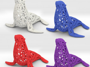 sea lion 3D-printmodel