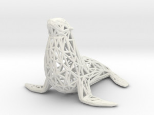 sea lion 3D-printmodel