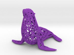 sea lion 3D-printmodel