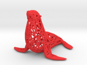 sea lion 3D-printmodel