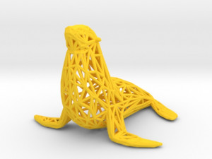sea lion 3D-printmodel