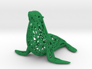 sea lion 3D-printmodel