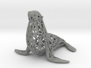 sea lion 3D-printmodel