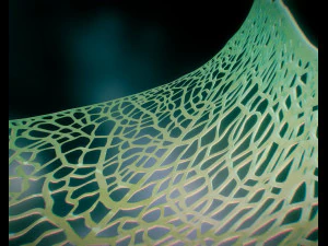 spherical leaf lampshed small 3D Print Model