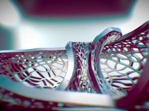 leafy torus lampshed Modello di stampa 3D