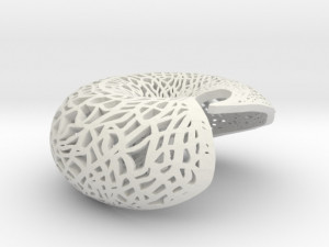 leafy torus lampshed Modello di stampa 3D
