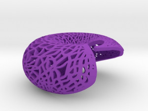 leafy torus lampshed Modello di stampa 3D